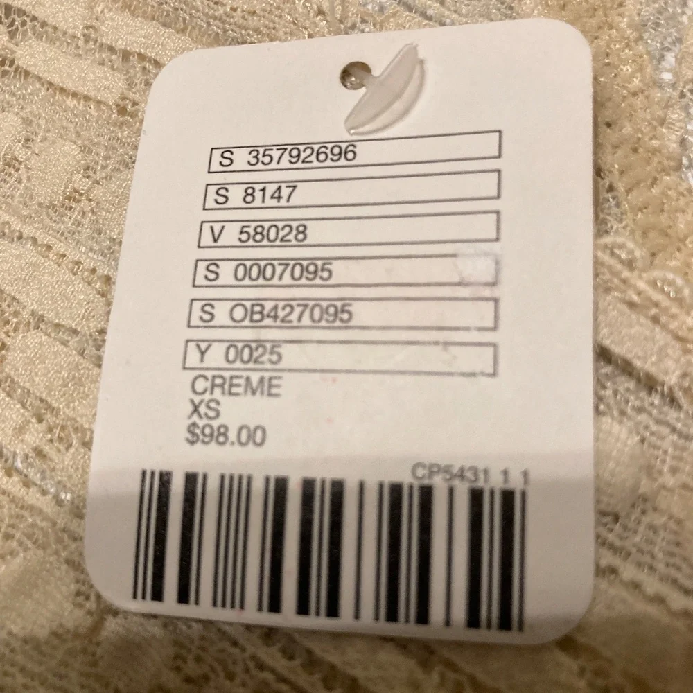 Free People Ivory Dres NWT - Picture 8 of 8